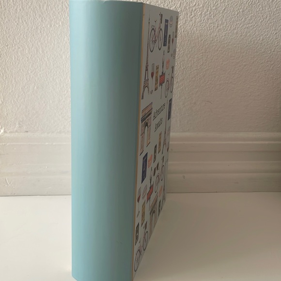 “Adventure Awaits” Paris Parisian French France decorative bookshelf storage box - Picture 6 of 9